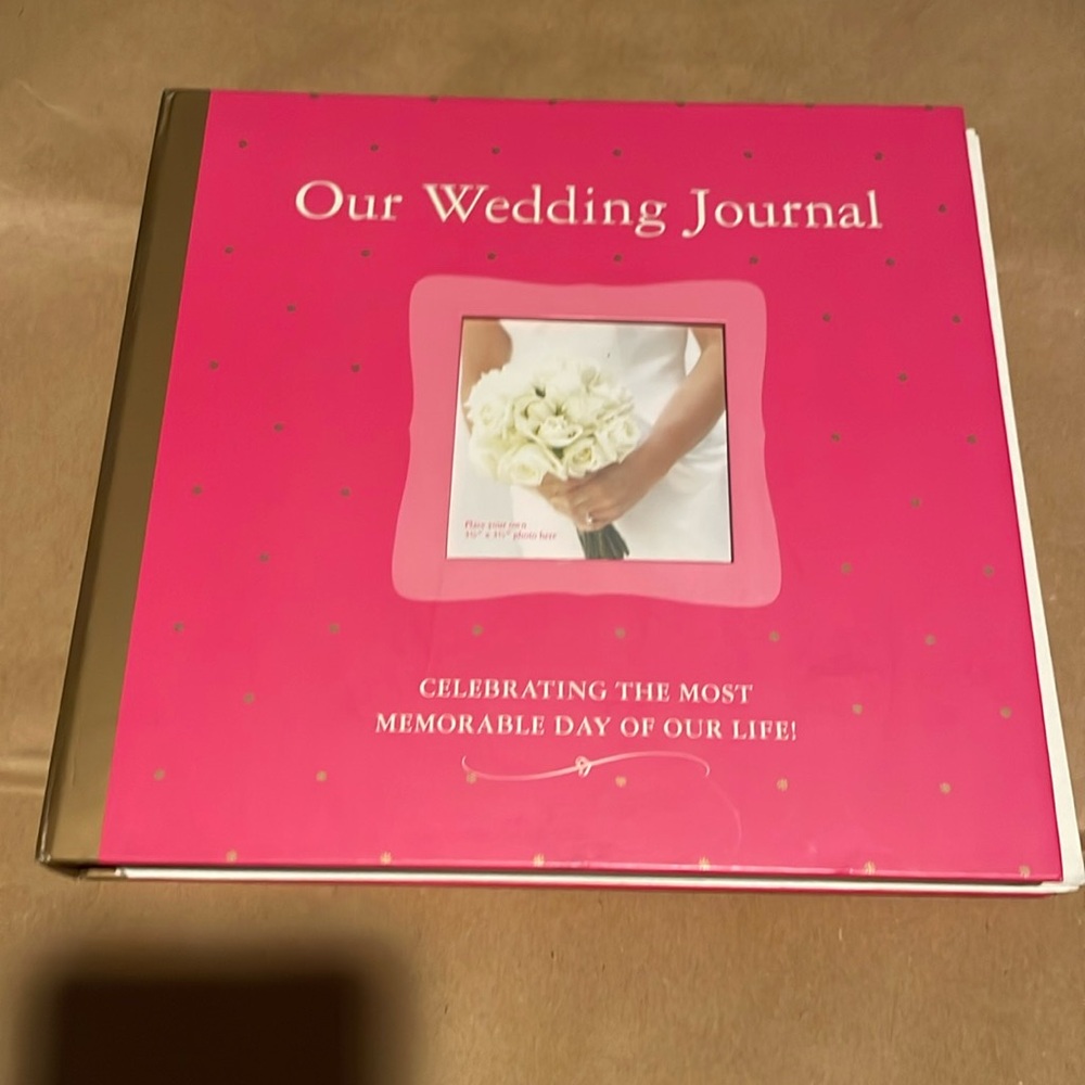 Pink Wedding Journal